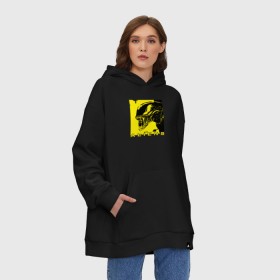 Худи SuperOversize хлопок с принтом Aliens в Ухте, 70% хлопок, 30% полиэстер, мягкий начес внутри | карман-кенгуру, эластичная резинка на манжетах и по нижней кромке, двухслойный капюшон
 | alien | инопланетянин | пришелец | фильм | чужой | чужой против хищника