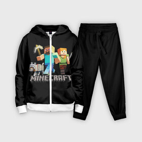 Детский костюм 3D с принтом MINECRAFT в Ухте,  |  | creeper | game | minecraft | блоки | игра | квадраты | компьютерная игра | крипер | майнкрафт