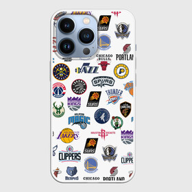 Чехол для iPhone 13 Pro NBA Pattern | НБА Паттерн: в Ухте, | | basketball | boston celtics | brooklyn nets | nba | new york knicks | philadel | toronto raptors | баскетбол | бостон селтикс | бруклин нетс | нба | нью йорк никс | спорт | торонто рэпторс | филадельфия 76ерс