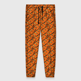 Женские брюки 3D Хлебушек: в Ухте, полиэстер 100% | прямой крой, два кармана без застежек по бокам, с мягкой трикотажной резинкой на поясе и по низу штанин. В поясе для дополнительного комфорта — широкие завязки | bread | food | багет | батон | еда | паттерн | текстуры | хлеб