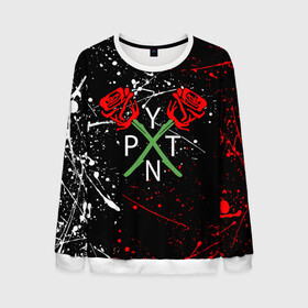 Мужской свитшот 3D с принтом PAYTON MOORMEIER - ТИКТОК в Ухте, 100% полиэстер с мягким внутренним слоем | круглый вырез горловины, мягкая резинка на манжетах и поясе, свободная посадка по фигуре | payton moormeier | tiktok | блогер | пейтон | пейтон моормиер | тикток | тиктокер | ютубер