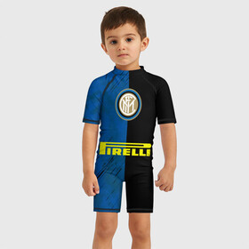 Детский купальный костюм 3D Интер: в Ухте, Полиэстер 85%, Спандекс 15% | застежка на молнии на спине | inter | pirelli | интер | италия | миланский клуб | фанат | футбол