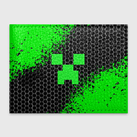 Обложка для студенческого билета с принтом MINECRAFT. в Ухте, натуральная кожа | Размер: 11*8 см; Печать на всей внешней стороне | craft | game | mine | minecraft | minecraftmemories | pixel | twitter | игра | майнкрафт | маркус перссон | пиксель | ремесло | шахта