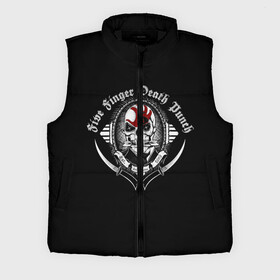 Мужской жилет утепленный 3D с принтом Five Finger Death Punch в Ухте,  |  | 5fdp | death | ffdp | finger | five | five finger death punch | punch | грув метал