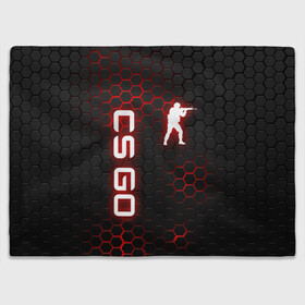 Плед 3D с принтом CS GO  в Ухте, 100% полиэстер | закругленные углы, все края обработаны. Ткань не мнется и не растягивается | astralis | awp | counter strike | cs go | cs go global offensive | cs:go | faze clan | hyper beast | team liquid | астралис | кс го | тим ликвид | фейз клан | хайпер бист