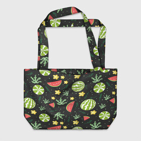 Пляжная сумка 3D Арбузики: в Ухте, 100% полиэстер | застегивается на металлическую кнопку; внутренний карман застегивается на молнию. Стенки укреплены специальным мягким материалом, чтобы защитить содержимое от несильных ударов
 | vegan | watermelon | арбуз | арбузом | арбузы | ботва | веган | зеленое | косточки | костояка | лето | полоса | полосы | с