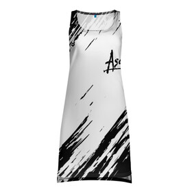 Платье-майка 3D ASAP ROCKY | АСАП (Z): в Ухте, 100% полиэстер | полуприлегающий силуэт, широкие бретели, круглый вырез горловины, удлиненный подол сзади. | asap | asap rocky | hip hop | rakim mayers | асап | музыка | раким майерс | хип хоп