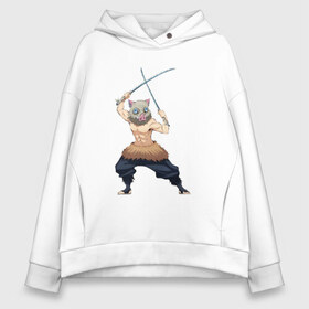 Женское худи Oversize хлопок с принтом KIMETSU NO YAIBA в Ухте, френч-терри — 70% хлопок, 30% полиэстер. Мягкий теплый начес внутри —100% хлопок | боковые карманы, эластичные манжеты и нижняя кромка, капюшон на магнитной кнопке | demon slayer | kimetsu no yaiba | nezuko | shinobu | slayer | tanjiro | zenitsu | гию томиока | зенитцу | иноске хашибира | клинок рассекающий демонов | незуко | танджиро | шинобу кочо
