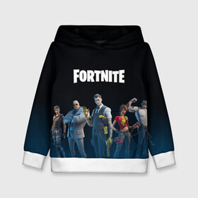 Детская толстовка 3D с принтом FORTNITE 2 СЕЗОН (ГЛАВА 2) в Ухте, 100% полиэстер | двухслойный капюшон со шнурком для регулировки, мягкие манжеты на рукавах и по низу толстовки, спереди карман-кенгуру с мягким внутренним слоем | 12 season | 12 сезон | 2 chapter | 2 глава | 2 сезон | 2 часть | fortnite | новый | фортнайт
