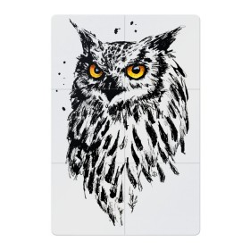 Магнитный плакат 2Х3 Сова: в Ухте, Полимерный материал с магнитным слоем | 6 деталей размером 9*9 см | дикий | крутой | принт | рисунок | скетч | сова