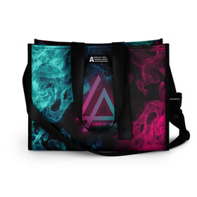 Сумка-шоппер 3D LINKIN PARK: в Ухте, 100% полиэстер | застегивается на металлическую кнопку; внутренний карман застегивается на молнию. Стенки укреплены специальным мягким материалом, чтобы защитить содержимое от несильных ударов
 | chester bennington | linkin park | mike shinoda | альтернативный метал | альтернативный рок | линкин парк | майк шинода | ню метал | поп музыка | поп рок | рэп метал | рэп рок | электроник рок