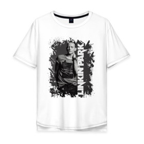 Мужская футболка хлопок Oversize с принтом LINKIN PARK в Ухте, 100% хлопок | свободный крой, круглый ворот, “спинка” длиннее передней части | chester bennington | linkin park | mike shinoda | альтернативный метал | альтернативный рок | линкин парк | майк шинода | ню метал | поп музыка | поп рок | рэп метал | рэп рок | электроник рок