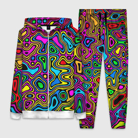 Женский костюм 3D с принтом Психоделика в Ухте,  |  | acid | hyper | neon | абстракция | дискотека | кислота | кислотная футболка | кислотный | клуб | клубная | неон | неоновый свет | ночной | растаман | трип | хайп | хайпер | яркий