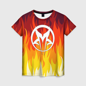 Женская футболка 3D с принтом Mudvayne в Ухте, 100% полиэфир ( синтетическое хлопкоподобное полотно) | прямой крой, круглый вырез горловины, длина до линии бедер | chad gray | mudvayne | rock | альтернативный метал | грег триббетт | мадвэйн | музыка | ню метал | прогрессивный метал | райан мартини | рок | чед грэй