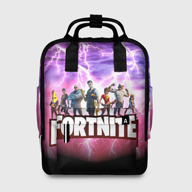 Женский рюкзак 3D с принтом Fortnite в Ухте, 100% полиэстер | лямки с регулируемой длиной, сверху ручки, чтобы рюкзак нести как сумку. Основное отделение закрывается на молнию, как и внешний карман. Внутри два дополнительных кармана, один из которых закрывается на молнию. По бокам два дополнительных кармашка, куда поместится маленькая бутылочка
 | 2 | fortnite | killer | maniac | быстрый | герои | гроза | дедпул | детей | для | игры | кровавый | молнии | неон | новый | одиночка | пистолет | ромбы | свет | сезон | тихий | треугольники | фанат | фо