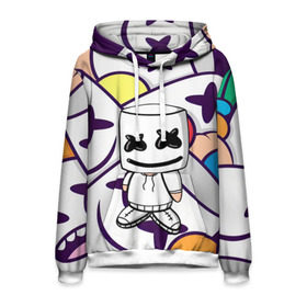 Мужская толстовка 3D MARSHMELLO: в Ухте, 100% полиэстер | двухслойный капюшон со шнурком для регулировки, мягкие манжеты на рукавах и по низу толстовки, спереди карман-кенгуру с мягким внутренним слоем. | marshmello | music | зефир | зефирка | маршиеллоу | маска | музыка | музыкант