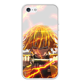Чехол для iPhone 5/5S матовый с принтом KIMETSU NO YAIBA в Ухте, Силикон | Область печати: задняя сторона чехла, без боковых панелей | demon slayer | kimetsu no yaiba | nezuko | shinobu | slayer | tanjiro | zenitsu | гию томиока | зенитцу | иноске хашибира | клинок рассекающий демонов | незуко | танджиро | шинобу кочо
