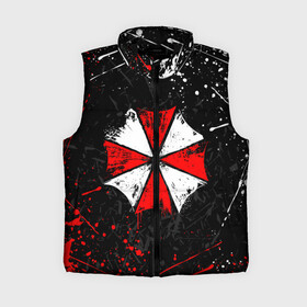 Женский жилет утепленный 3D с принтом RESIDENT EVIL UMBRELLA в Ухте,  |  | ada wong | biohazard | leon | nemesis | project resistance | raccoon city | re | re3 | resident evil | resident evil 3 | rpd | stars | umbrella | ада вонг | амбрелла | немезис | ужасы