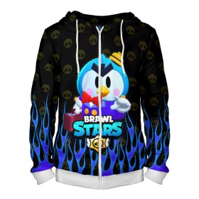 Мужская толстовка 3D на молнии с принтом Brawl stars MR.P в Ухте, 100% полиэстер | длина до линии бедра, манжеты и пояс оформлены мягкой тканевой резинкой, двухслойный капюшон со шнурком для регулировки, спереди молния, по бокам два кармана | brawl stars | brawl stars mr.p | mr.p | mr.p бравл старс | stars | бравл старс | мистер п