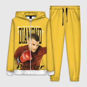 Женский костюм 3D с принтом Diamond Poirier в Ухте,  |  | diamond | diamond poirier | dustin poirier | mma | poirier | ssru | ufc | дастин порье | мма | порье