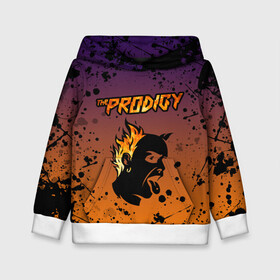 Детская толстовка 3D с принтом THE PRODIGY | ПРОДИДЖИ (Z) в Ухте, 100% полиэстер | двухслойный капюшон со шнурком для регулировки, мягкие манжеты на рукавах и по низу толстовки, спереди карман-кенгуру с мягким внутренним слоем | keith charles flint | prodigy | the prodigy | альтернативный дэнс | бигбит | брейкбит | кит флинт | лиам хоулетт | максим реалити | техно | электроник рок | электропанк