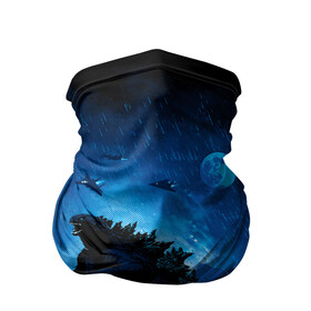 Бандана-труба 3D GODZILLA | ГОДЗИЛЛА: в Ухте, 100% полиэстер, ткань с особыми свойствами — Activecool | плотность 150‒180 г/м2; хорошо тянется, но сохраняет форму | comic con | godzilla | gojira | logo | годзилла | знаки | иероглифы | лого | монстр | фильм | чудовище