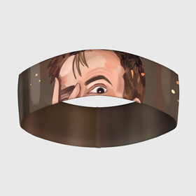 Повязка на голову 3D 10TH DOCTOR WHO: в Ухте,  |  | david tennant | doctor who | jodie whittaker | matt smith | space | tardis | time | время | девид теннант | джоди уиттакер | доктор | доктор кто | космос | мэтт смит | тардис