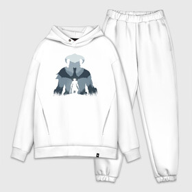 Мужской костюм хлопок OVERSIZE с принтом THE ELDER SCROLLS в Ухте,  |  | dovahkiin | dragonborn | fus ro dah | rpg | skyrim | tes | tes skyrim | the elder scrolls | the elder scrolls skyrim | докавин | рпг | скайрим