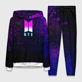 Женский костюм 3D (с толстовкой) с принтом BTS neon в Ухте,  |  | bangtan boys | bts | bts boy | bts love | bulletproof boy | k pop | kpop | love yourself | neon | айдол | битиэс | бойбенд | бтс | к поп | ким тэ хен | корея | кпоп | неон | фанфик бтс | чон чонгук