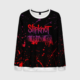 Мужской свитшот 3D с принтом SLIPKNOT в Ухте, 100% полиэстер с мягким внутренним слоем | круглый вырез горловины, мягкая резинка на манжетах и поясе, свободная посадка по фигуре | slipknot | алессандро вентурелла | джей вайнберг | джеймс рут | кори тейлор | крэйг джонс | мик томсон | петля | сид уилсон | скользящий узел | слипкнот | удавка | шон крэхан