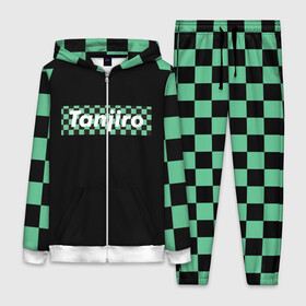 Женский костюм 3D с принтом TANJIRO в Ухте,  |  | demon slayer | kimetsu no yaiba | nezuko | shinobu | slayer | tanjiro | zenitsu | гию томиока | зенитцу | иноске хашибира | клинок рассекающий демонов | незуко | танджиро | шинобу кочо