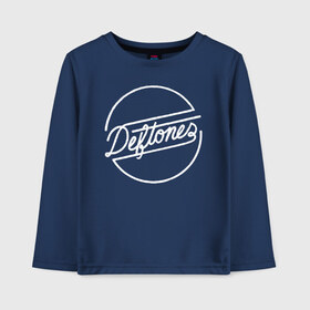 Детский лонгслив хлопок с принтом Deftones в Ухте, 100% хлопок | круглый вырез горловины, полуприлегающий силуэт, длина до линии бедер | alternative metal | art rock | deftones | experimental rock | metal | nu metal | rock | альтернатива | метал | нюметал | рок | рокер | хард