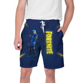 Мужские шорты 3D с принтом FORTNITE NINJA в Ухте,  полиэстер 100% | прямой крой, два кармана без застежек по бокам. Мягкая трикотажная резинка на поясе, внутри которой широкие завязки. Длина чуть выше колен | cybersport | esport | fortnite | fortnite ninja | game | logo | ninja | игра | киберспорт | фортнайт | фортнайт ниндзя