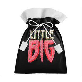 Подарочный 3D мешок с принтом Little Big в Ухте, 100% полиэстер | Размер: 29*39 см | Тематика изображения на принте: 20 | 2020 | big | eurovision | little | music | биг | бузова | евровидение | ильич | литл | музыка