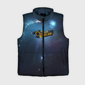 Женский жилет утепленный 3D Spaceship: в Ухте,  |  | ground breaker | halcyon | space | spacer choice | spaceship | the outer worlds | the unreliable | викарий макс | механик парвати | охотница ниока | робот уборщик сэм