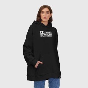 Худи SuperOversize хлопок с принтом Долбит нормально как лысый из Brazzers в Ухте, 70% хлопок, 30% полиэстер, мягкий начес внутри | карман-кенгуру, эластичная резинка на манжетах и по нижней кромке, двухслойный капюшон
 | brazzers | бразерс | браззерс | братья | надпись | прикол | проно хуб | сайт