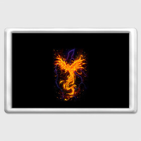 Магнит 45*70 с принтом Phoenix в Ухте, Пластик | Размер: 78*52 мм; Размер печати: 70*45 | beast | bird | creature | fire | flame | myth | mythical | phoenix | space | зверь | космос | миф | мифические | мифическое | огонь | пламя | птица | существо | феникс