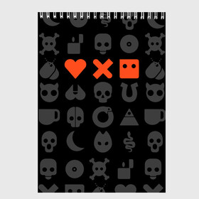 Скетчбук с принтом LOVE DEATH ROBOTS (LDR) в Ухте, 100% бумага
 | 48 листов, плотность листов — 100 г/м2, плотность картонной обложки — 250 г/м2. Листы скреплены сверху удобной пружинной спиралью | death | fantastic | future | ldr | love | love death and robots | love death robots | netflix | robots | sci fi | будущее | лдр | любовь | нетфликс | роботы | фантастика