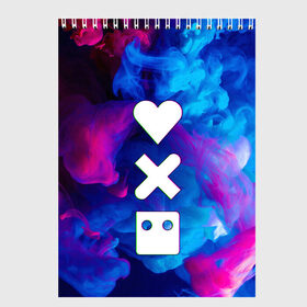 Скетчбук с принтом LOVE DEATH ROBOTS (LDR) в Ухте, 100% бумага
 | 48 листов, плотность листов — 100 г/м2, плотность картонной обложки — 250 г/м2. Листы скреплены сверху удобной пружинной спиралью | death | fantastic | future | ldr | love | love death and robots | love death robots | netflix | robots | sci fi | будущее | лдр | любовь | нетфликс | роботы | фантастика