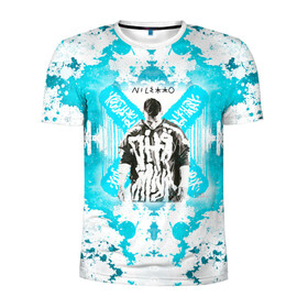 Мужская футболка 3D спортивная с принтом NILETTO в Ухте, 100% полиэстер с улучшенными характеристиками | приталенный силуэт, круглая горловина, широкие плечи, сужается к линии бедра | niletto | артист | данила прытков | певец | российский | танцор