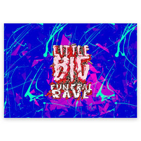 Поздравительная открытка с принтом Little Big в Ухте, 100% бумага | плотность бумаги 280 г/м2, матовая, на обратной стороне линовка и место для марки
 | 2020 | big | little | бузова | евровиденье | музыка | спасибо | танцевальная | что