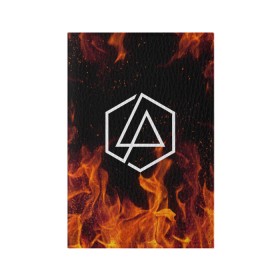 Обложка для паспорта матовая кожа LINKIN PARK: в Ухте, натуральная матовая кожа | размер 19,3 х 13,7 см; прозрачные пластиковые крепления | chester bennington | linkin park | mike shinoda | линкин парк