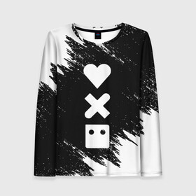 Женский лонгслив 3D с принтом  LOVE DEATH ROBOTS (LDR) в Ухте, 100% полиэстер | длинные рукава, круглый вырез горловины, полуприлегающий силуэт | death | fantastic | future | ldr | love | love death and robots | love death robots | netflix | robots | sci fi | будущее | лдр | любовь | нетфликс | роботы | фантастика
