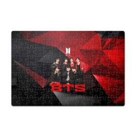 Пазл магнитный 126 элементов BTS: в Ухте, полимерный материал с магнитным слоем | 126 деталей, размер изделия —  180*270 мм | bangtanboys | blackpink | bts | btsarmy | jhope | jimin | jin | jungkook | kimtaehyung | kpop | suga | taehyung | бтс | кпоп