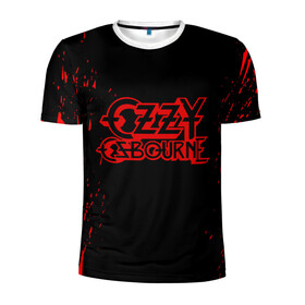 Мужская футболка 3D спортивная с принтом Ozzy Osbourne | Black Sabbath (Z) в Ухте, 100% полиэстер с улучшенными характеристиками | приталенный силуэт, круглая горловина, широкие плечи, сужается к линии бедра | Тематика изображения на принте: black sabbath | michael osbourne | ozzy osbourne | джон майкл осборн | дум метал | оззи | осборн | хард рок | хеви метал