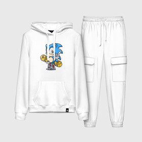 Женский костюм хлопок (с толстовкой) СОНИК: в Ухте,  |  | animal | games | hedgehog | sega | sonic | speed | speed sonic | быстрый ёж | ёж | ёжик | игры | персонаж | сега | синий ёж | скорость | соник