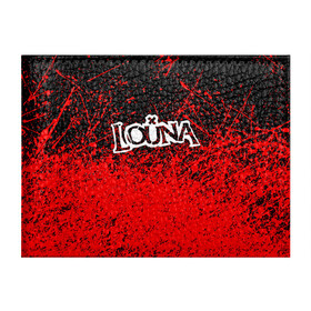 Обложка для студенческого билета с принтом Louna в Ухте, натуральная кожа | Размер: 11*8 см; Печать на всей внешней стороне | louna | tracktor bowling | альтернативный метал | альтернативный рок | гранж | лу | луна | ню метал | панк рок | хард рок