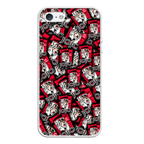 Чехол для iPhone 5/5S матовый с принтом JoJo Bizarre Adventure в Ухте, Силикон | Область печати: задняя сторона чехла, без боковых панелей | aureo | battle tendency | blood | crusaders | dio | giorno | giovanna | golden | jjba | jojo memes | jojos | jotaro | manga | phantom | stardust | vento aureo | wind | джо джо | манга