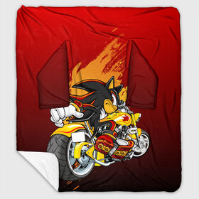 Плед с рукавами Ёж Шедоу: в Ухте, 100% полиэстер | Закругленные углы, все края обработаны. Ткань не мнется и не растягивается. Размер 170*145 | sega | sonic | видеоигры | синий ёж | соник | супер ёж | шедоу