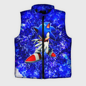 Мужской жилет утепленный 3D Sonic  Молнии: в Ухте,  |  | blue | dendi | game | mult | multfilm | pc | sega | sonic | speed | xbox | грозы | еж | ежик | молния | мульт | мультик | мультфильм | синий | скорость | соник | яркий